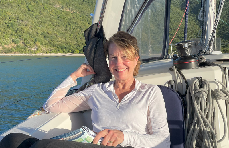 sailing in BVI